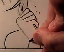 Mark Crilley漫画教程:三种手的画法