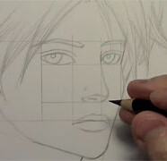 Mark Crilley漫画教程:写实风格人脸的画法