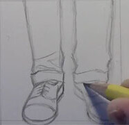 Mark Crilley漫画教程:鞋的画法